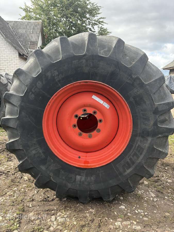 650/75/r32 Michelin kombaino ratas. Liko 1vnt - nuotraukos Nr. 2