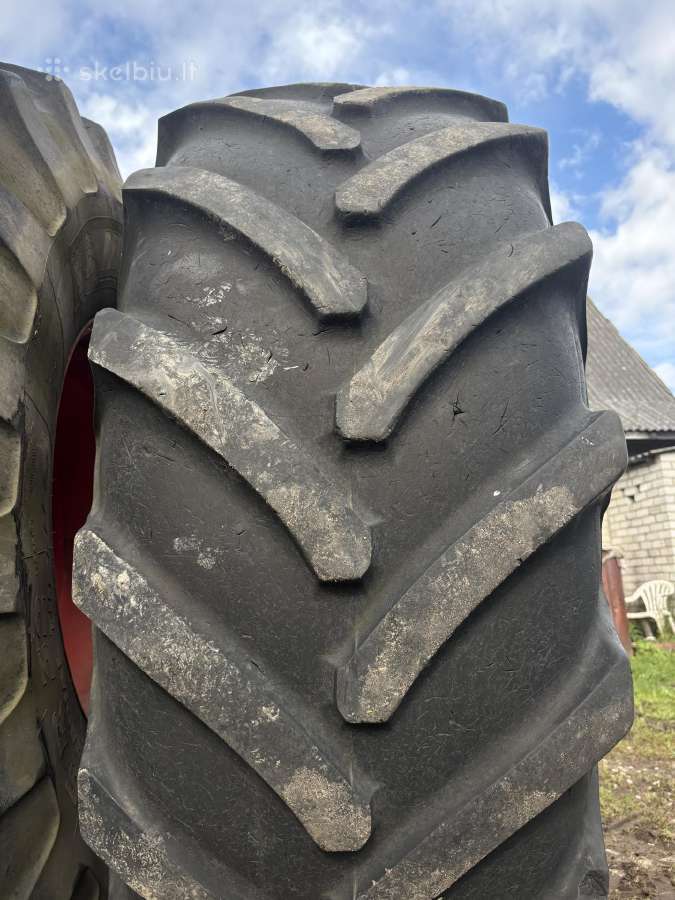 650/75/r32 Michelin kombaino ratas. Liko 1vnt - nuotraukos Nr. 4