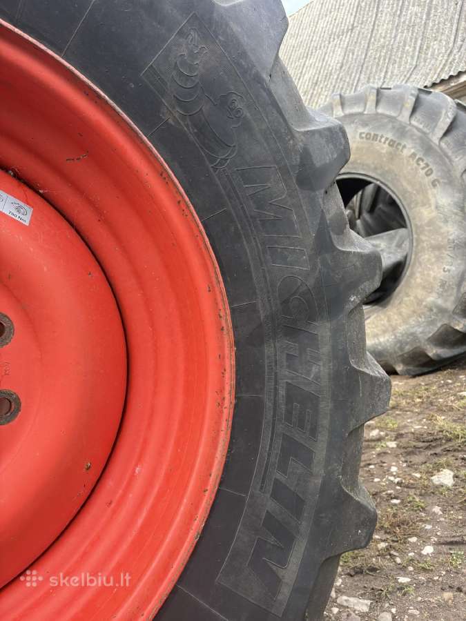 650/75/r32 Michelin kombaino ratas. Liko 1vnt - nuotraukos Nr. 6