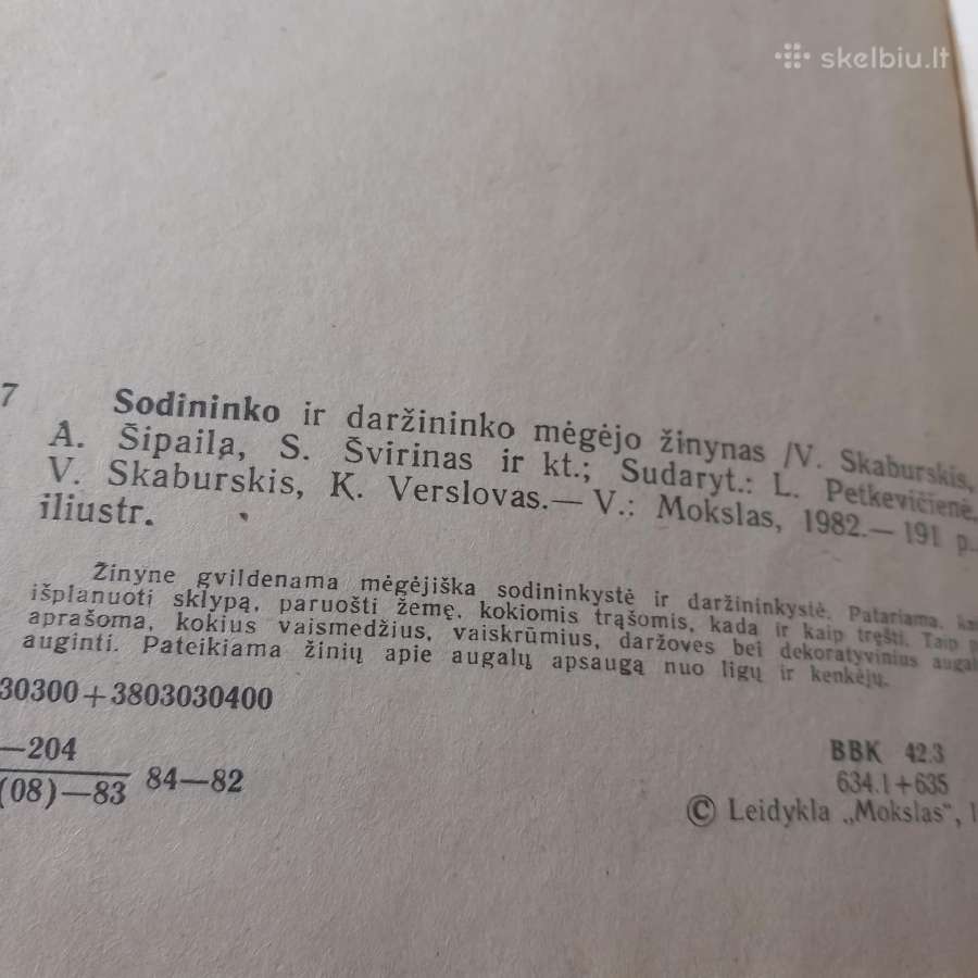 Sodininko ir daržininko mėgėjo žinynas. - nuotraukos Nr. 2