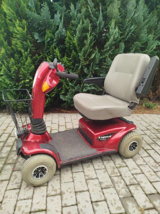 Elektrinis vezimelis skuteris Pride Legend Classic