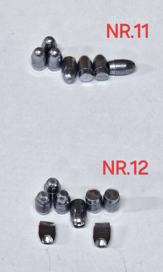Šoviniai šovinukai pneumatiniams ir Pcp 6.35 mm - nuotraukos Nr. 29