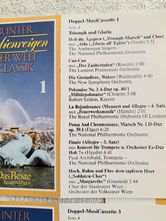 Audio kasetės "Klasika" - nuotraukos Nr. 3