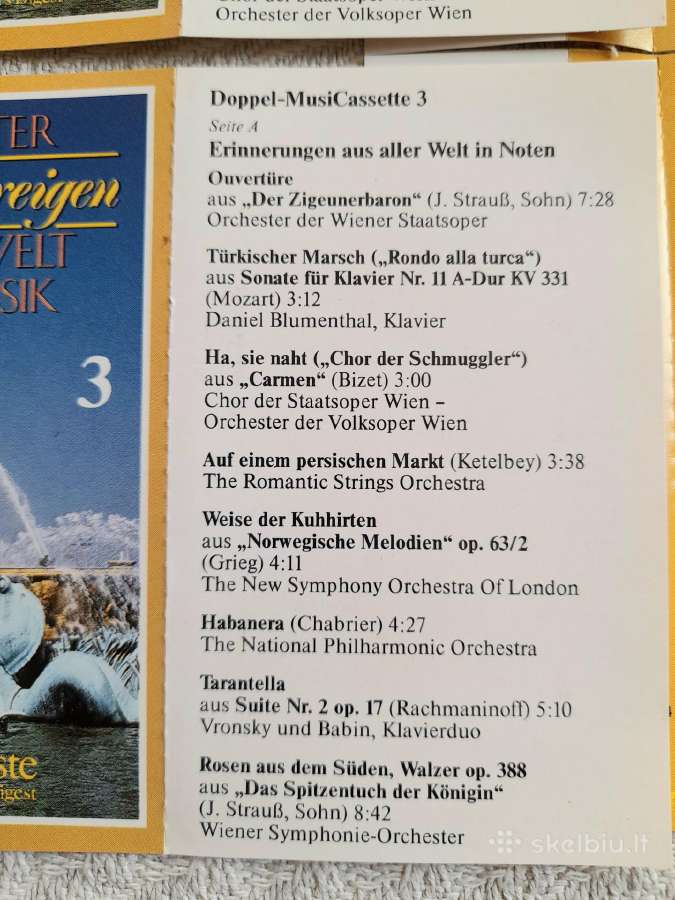 Audio kasetės "Klasika" - nuotraukos Nr. 5