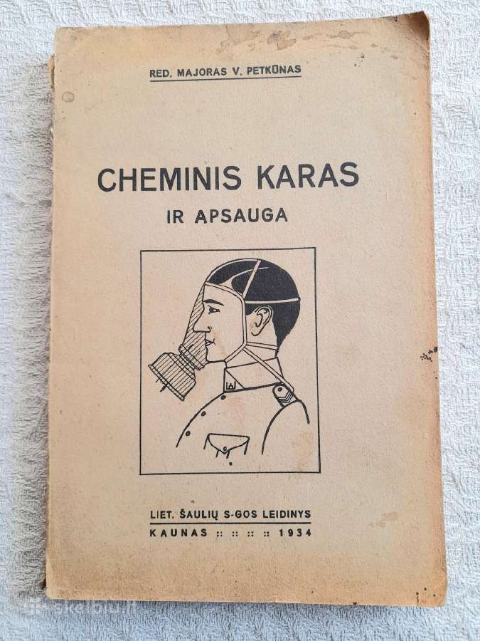 Knyga "Cheminis karas" 1934m.