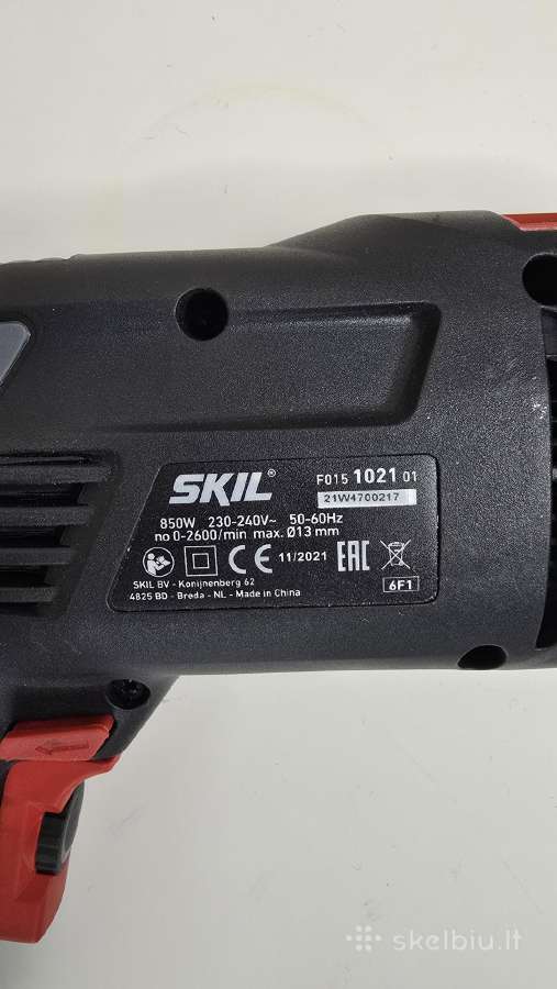 Elektrinis gręžtuvas Skil - nuotraukos Nr. 4