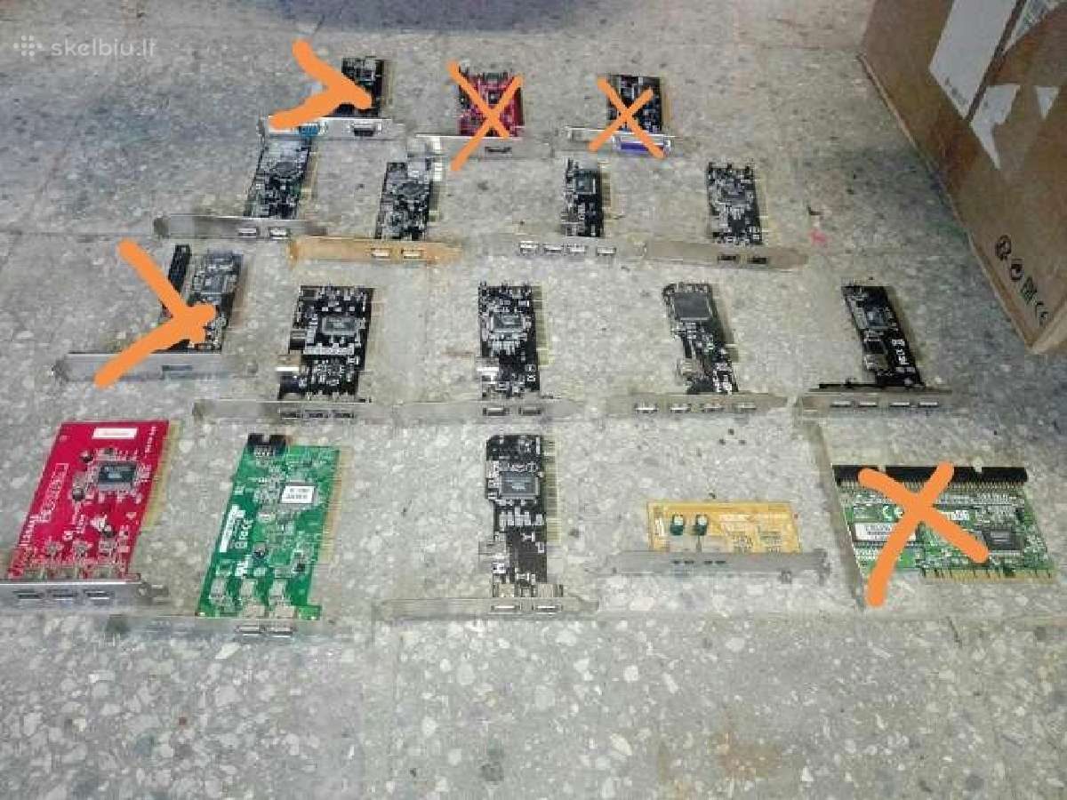 Pci-ide,sata,firewire,tvtuner/video in,usb,lpt,com