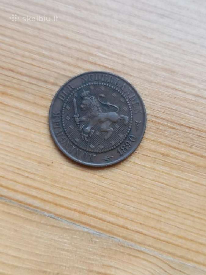 Nyderlandai 1890 2,5 cento - nuotraukos Nr. 2