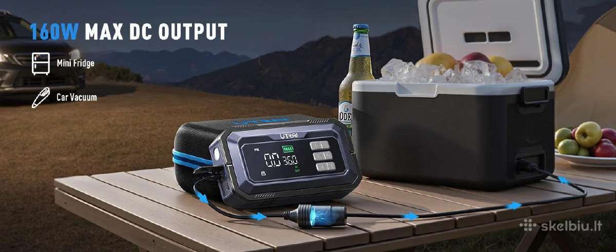 Automobilio užvedėjas būsteris kompresorius + Obd - nuotraukos Nr. 14