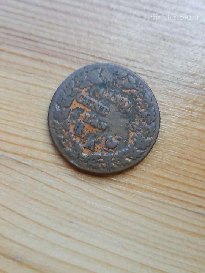 Prancūzija 1796 - 1800 5 santimai