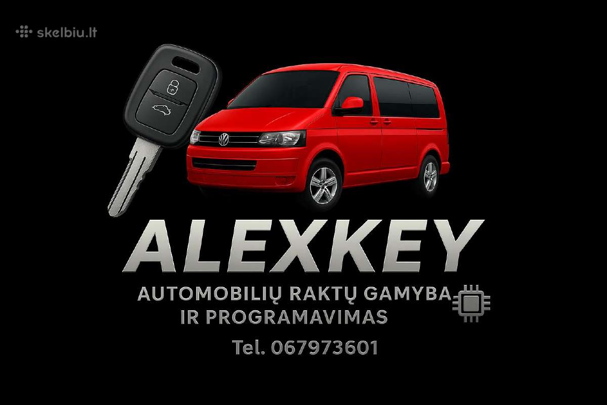 Pametėte auto raktus? Gaminu ir programuoju vietoj