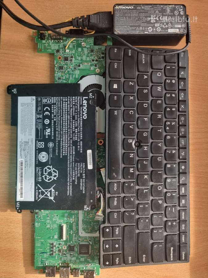 Dalimis Lenovo Yoga 460 (Lankstai Ok) - nuotraukos Nr. 6