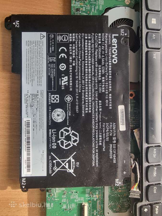 Dalimis Lenovo Yoga 460 (Lankstai Ok) - nuotraukos Nr. 7