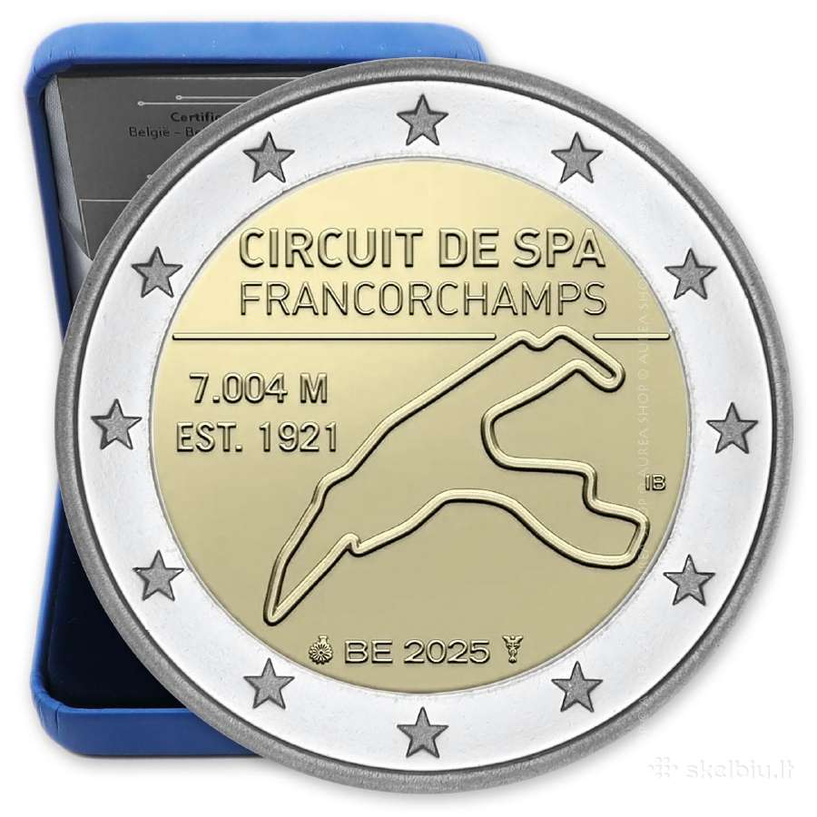 Belgijos 2€ monetos 2025!