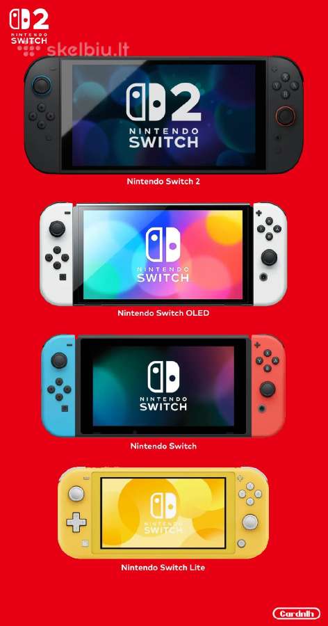 Ieskau Nintendo Switch, Oled, Lite, switch 2, 3ds