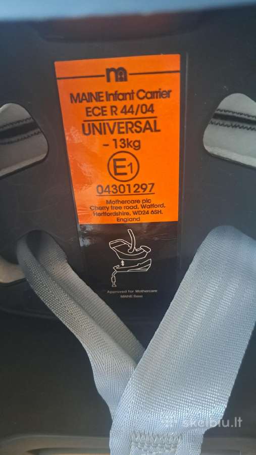 Mothercare autokėdutė su Isofix baze - nuotraukos Nr. 4