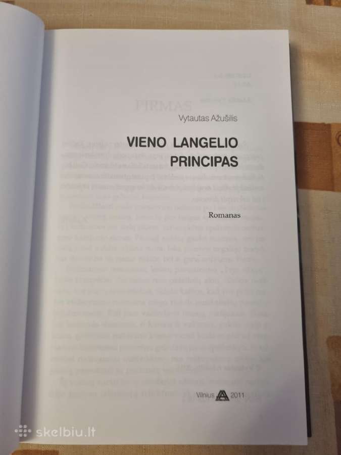 Vieno langelio principas - nuotraukos Nr. 2