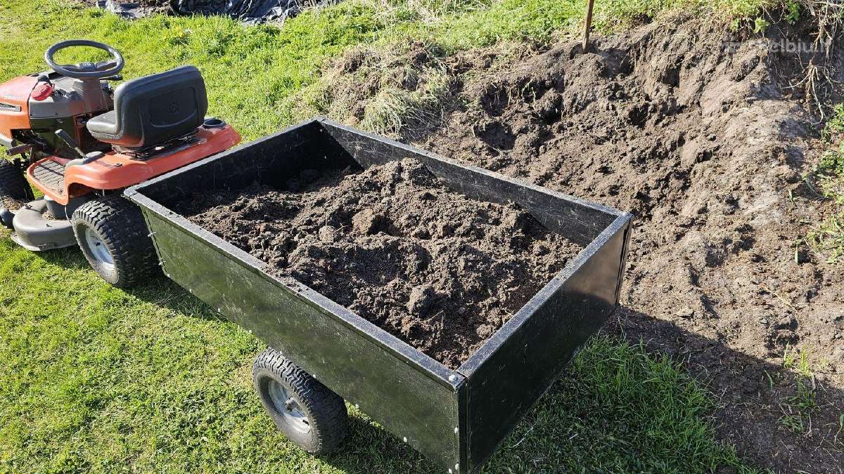 Sodo traktoriai Priekaba, 600 kg - nuotraukos Nr. 11