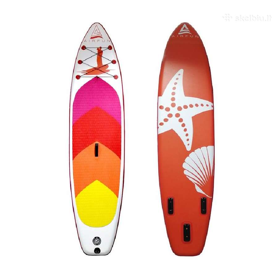 Airfun - Paddleboard Pripučiama irklentė 305x76x15 - nuotraukos Nr. 6