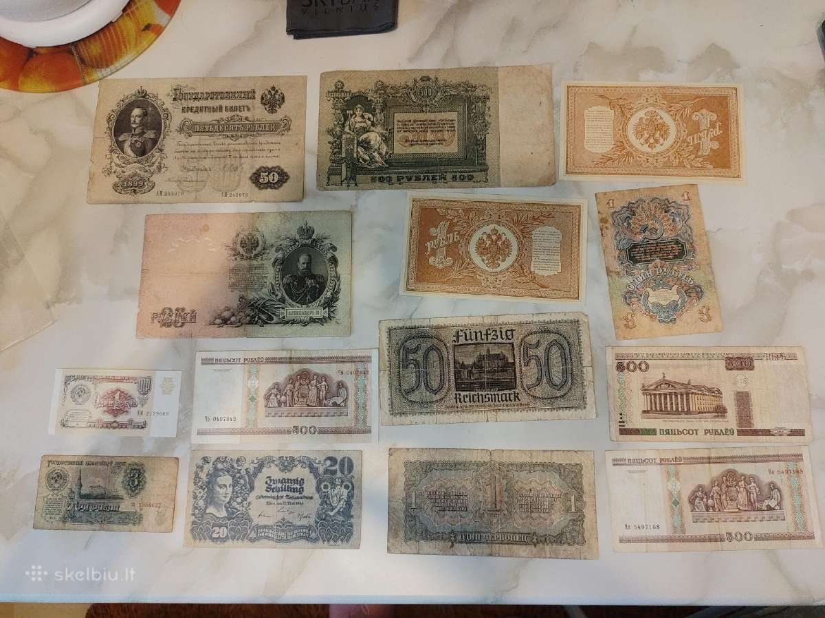 Banknotai retro