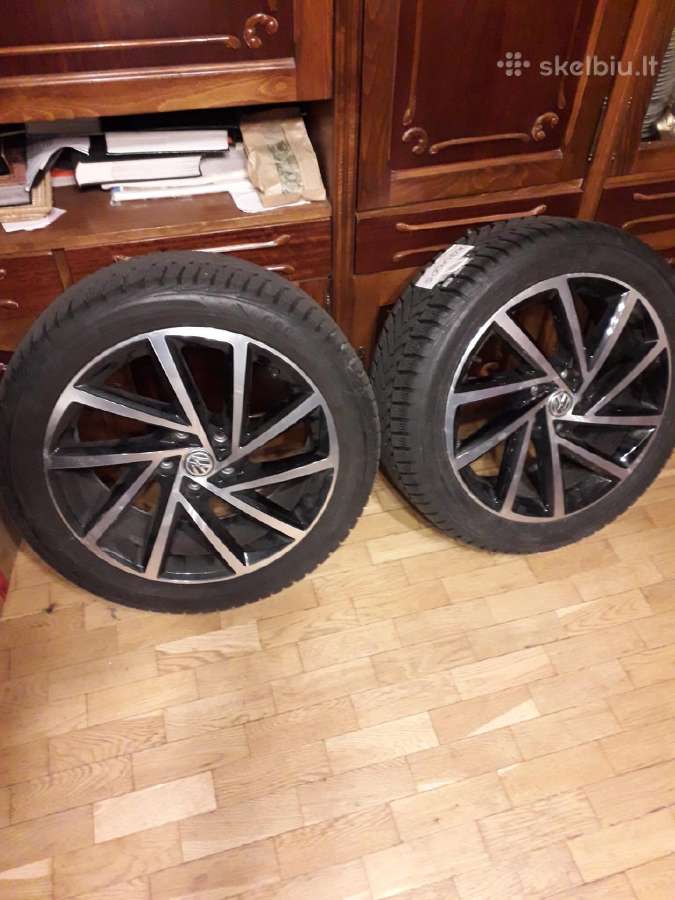 Volkswagen lengvojo lydinio, R18 su žiem. padangom