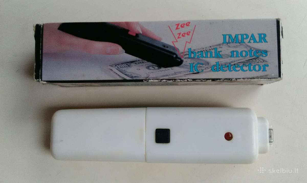 JAV dolerių tikrinimo prietaisas