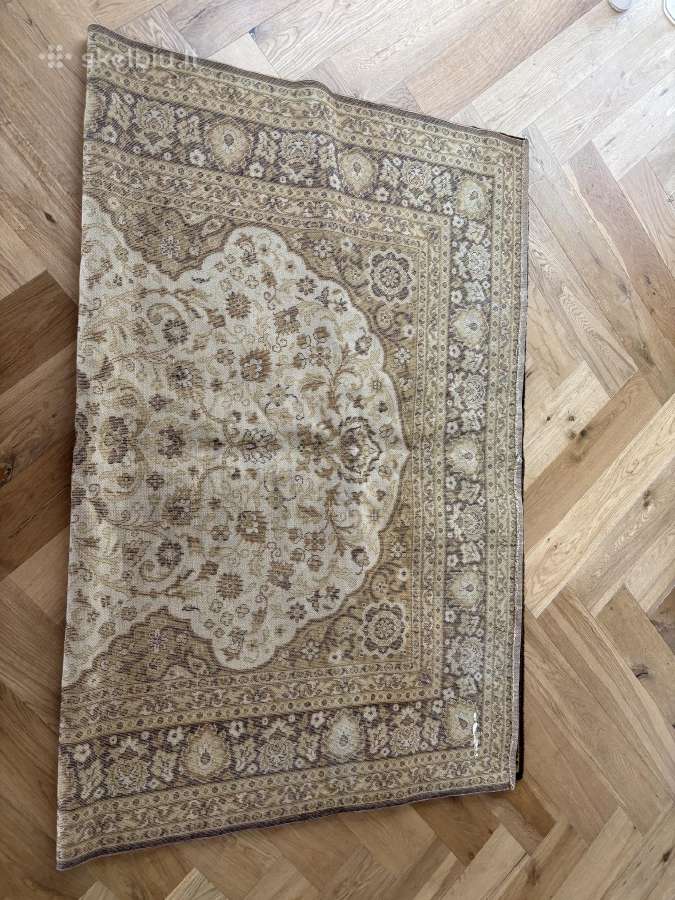 Senovinis tarybinių laikų vilnos kilimas - nuotraukos Nr. 9