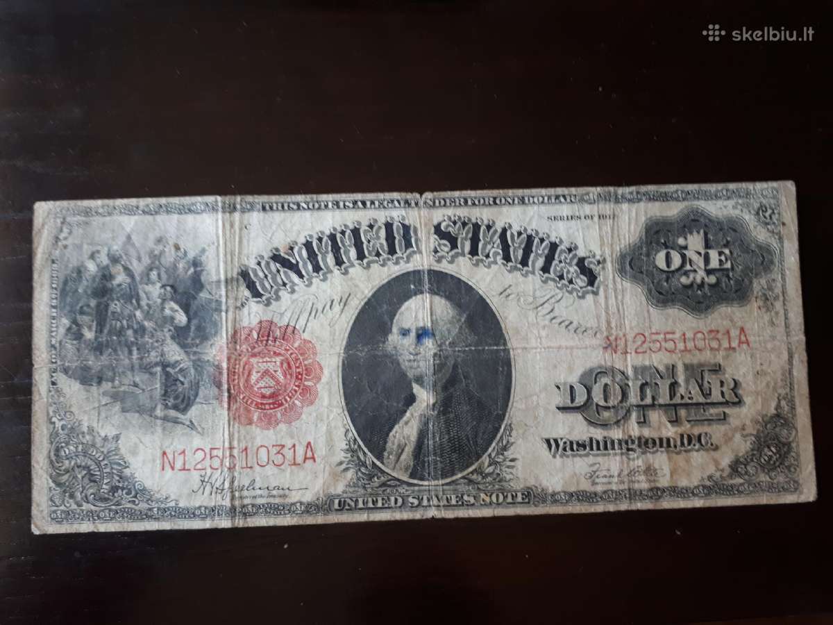 1 doleris 1917m.