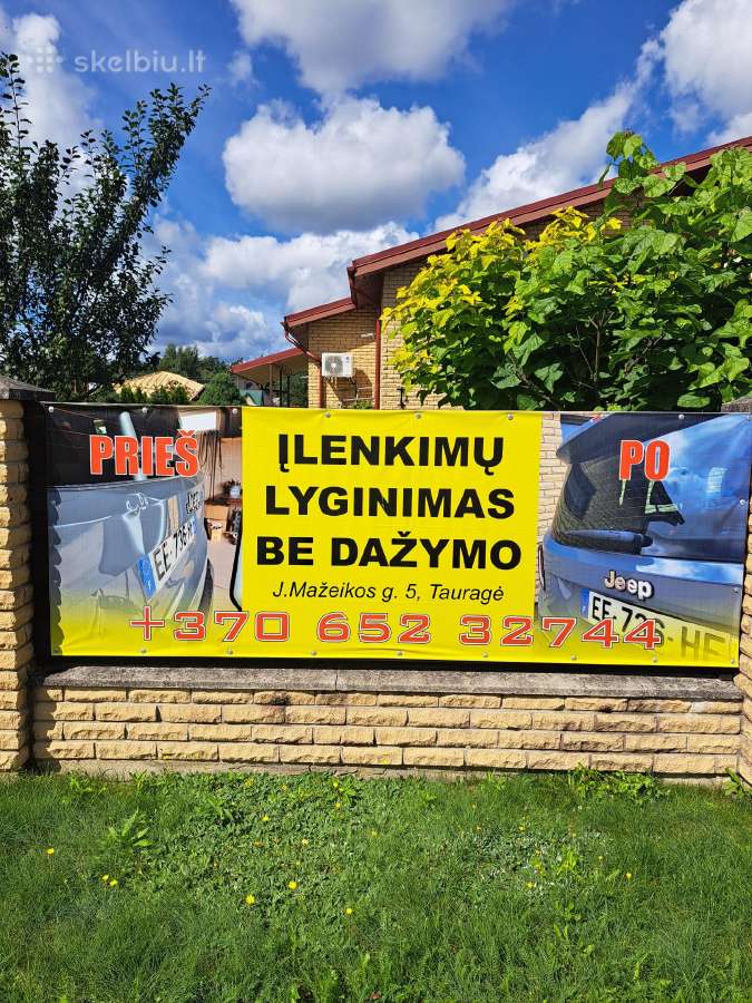 Pdr Įlenkimų tiesinimas be dažymo Tauragė - nuotraukos Nr. 2