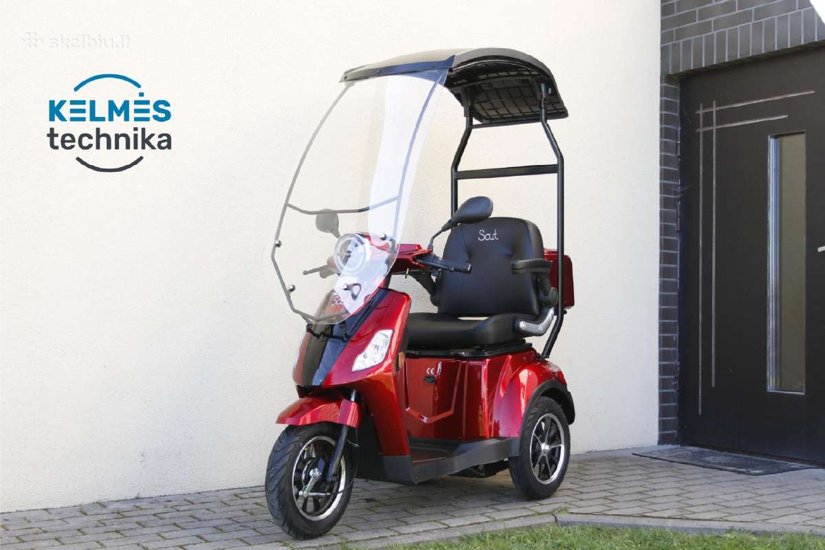 Elektrinis triratis Skut F1 Max Su Stogeliu