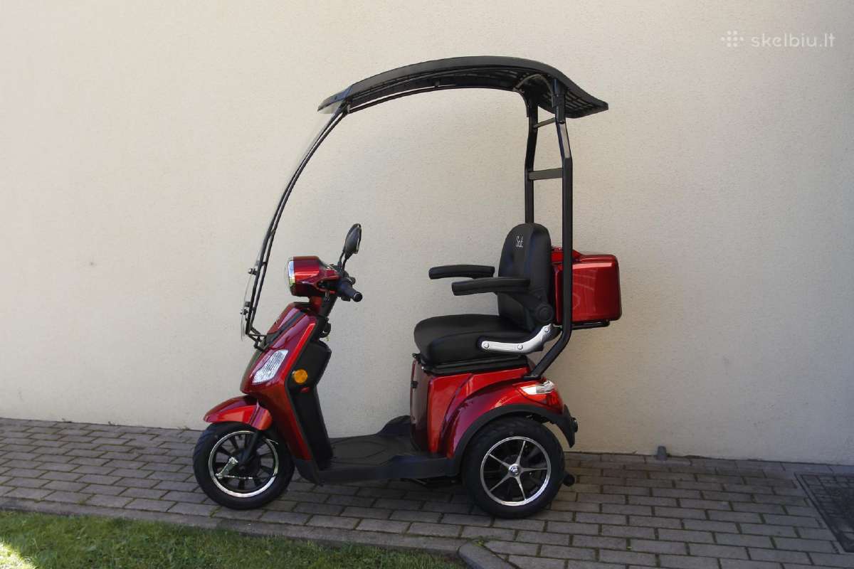 Elektrinis triratis Skut F1 Max Su Stogeliu - nuotraukos Nr. 4
