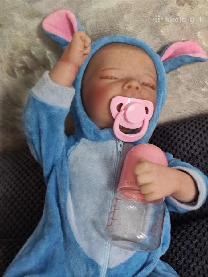 Reborn tikroviška lėlė mieganti mergaitė tik ispak - nuotraukos Nr. 4