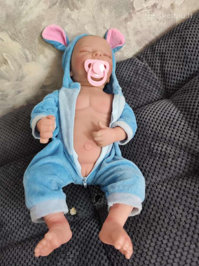 Reborn tikroviška lėlė mieganti mergaitė tik ispak - nuotraukos Nr. 3