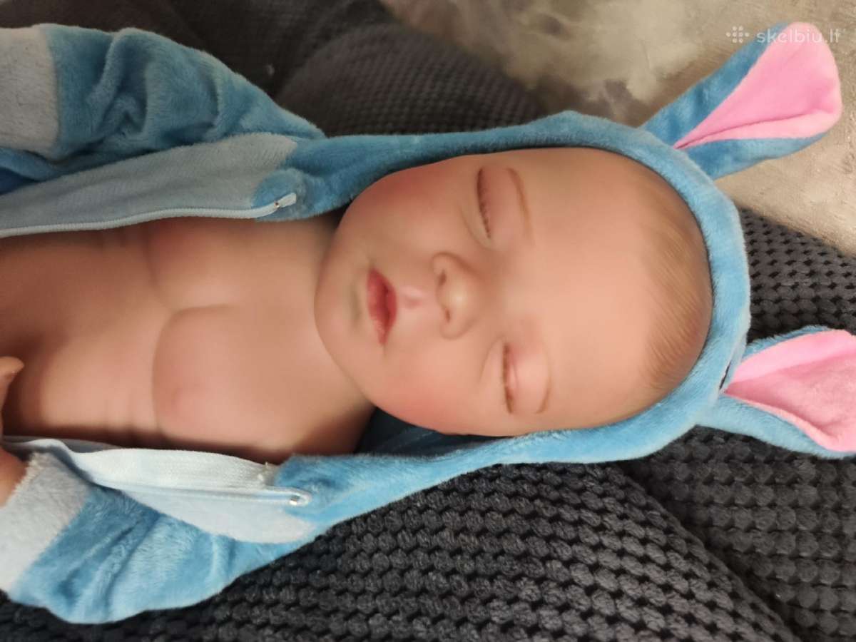 Reborn tikroviška lėlė mieganti mergaitė tik ispak - nuotraukos Nr. 13