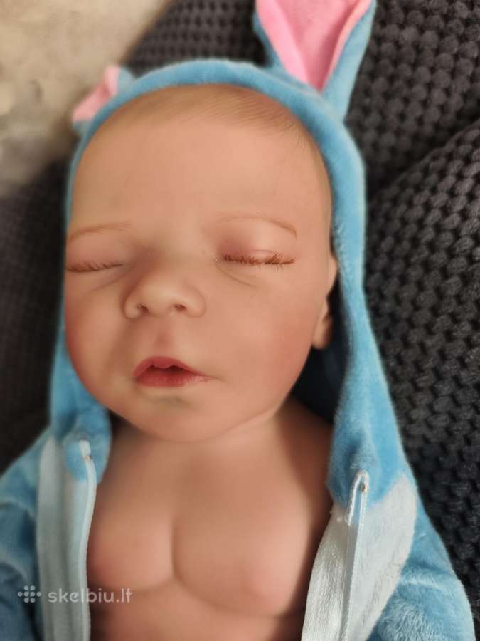 Reborn tikroviška lėlė mieganti mergaitė tik ispak - nuotraukos Nr. 2