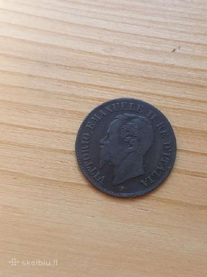 Italija 1861 2 čentezimi - nuotraukos Nr. 2