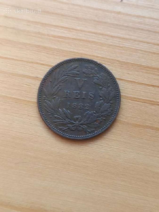 Portugalija 1882 5 realai