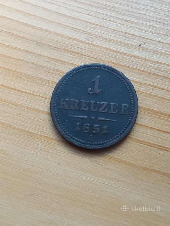 Austrija 1851 1 kreiceris