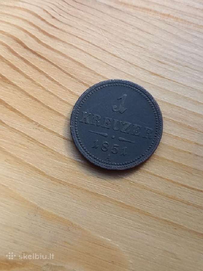 Austrija 1851 1 kreiceris