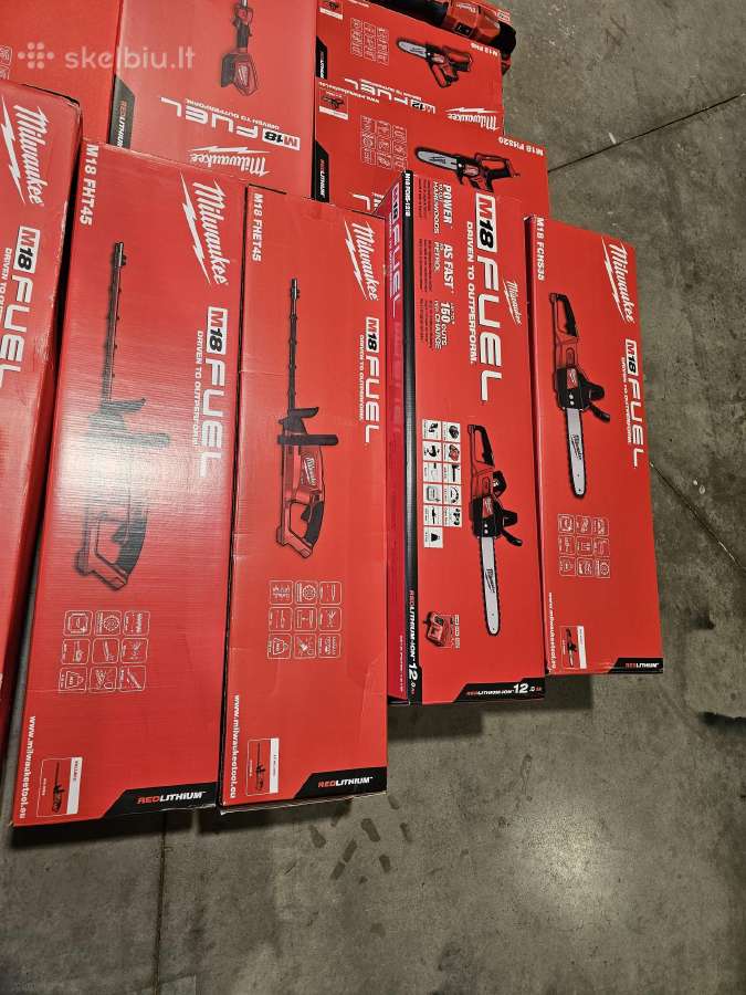 Milwaukee sodo technikos ispardavimas! m18 m12 - nuotraukos Nr. 6