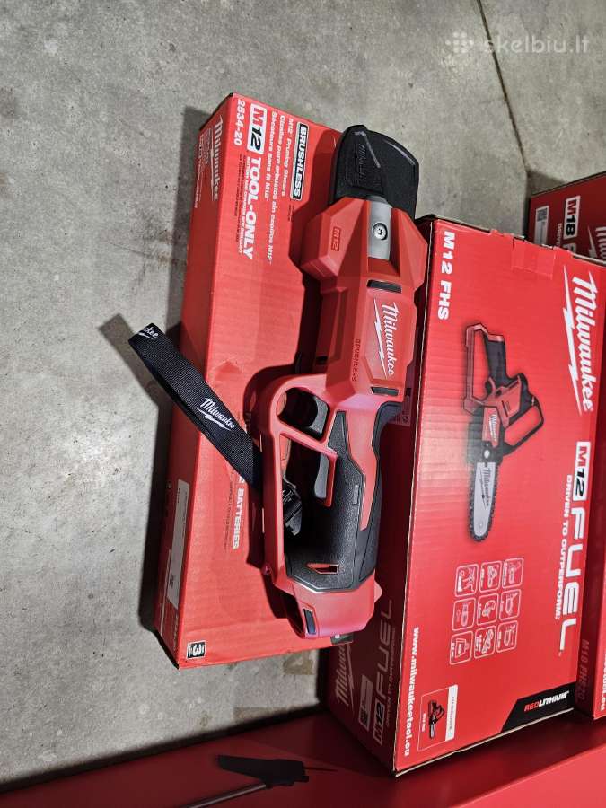 Milwaukee sodo technikos ispardavimas! m18 m12 - nuotraukos Nr. 8