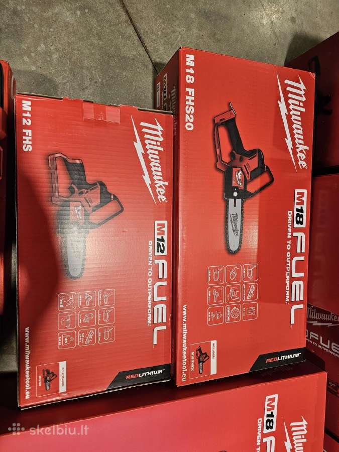 Milwaukee sodo technikos ispardavimas! m18 m12 - nuotraukos Nr. 9