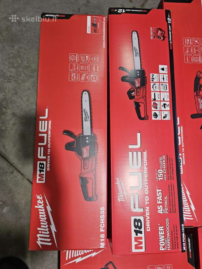 Milwaukee sodo technikos ispardavimas! m18 m12 - nuotraukos Nr. 10