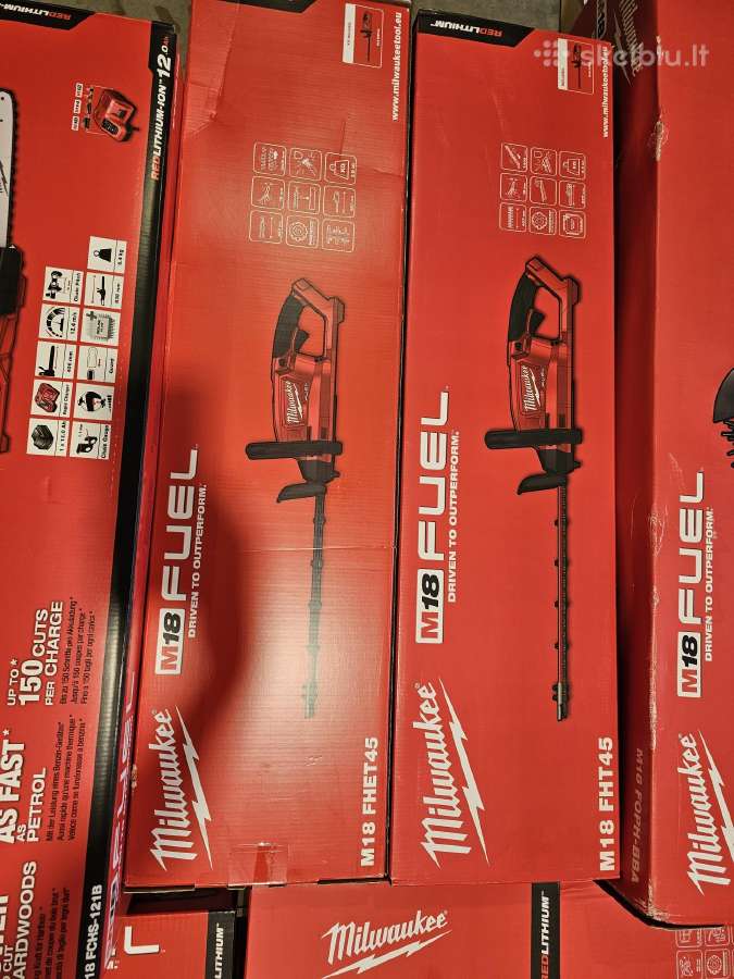 Milwaukee sodo technikos ispardavimas! m18 m12 - nuotraukos Nr. 11