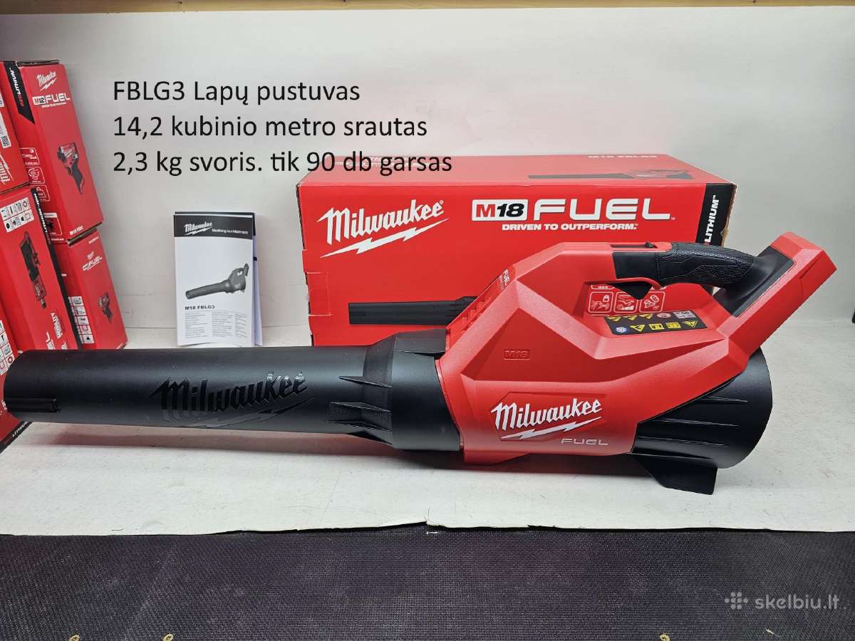 Milwaukee sodo technikos ispardavimas! m18 m12 - nuotraukos Nr. 19