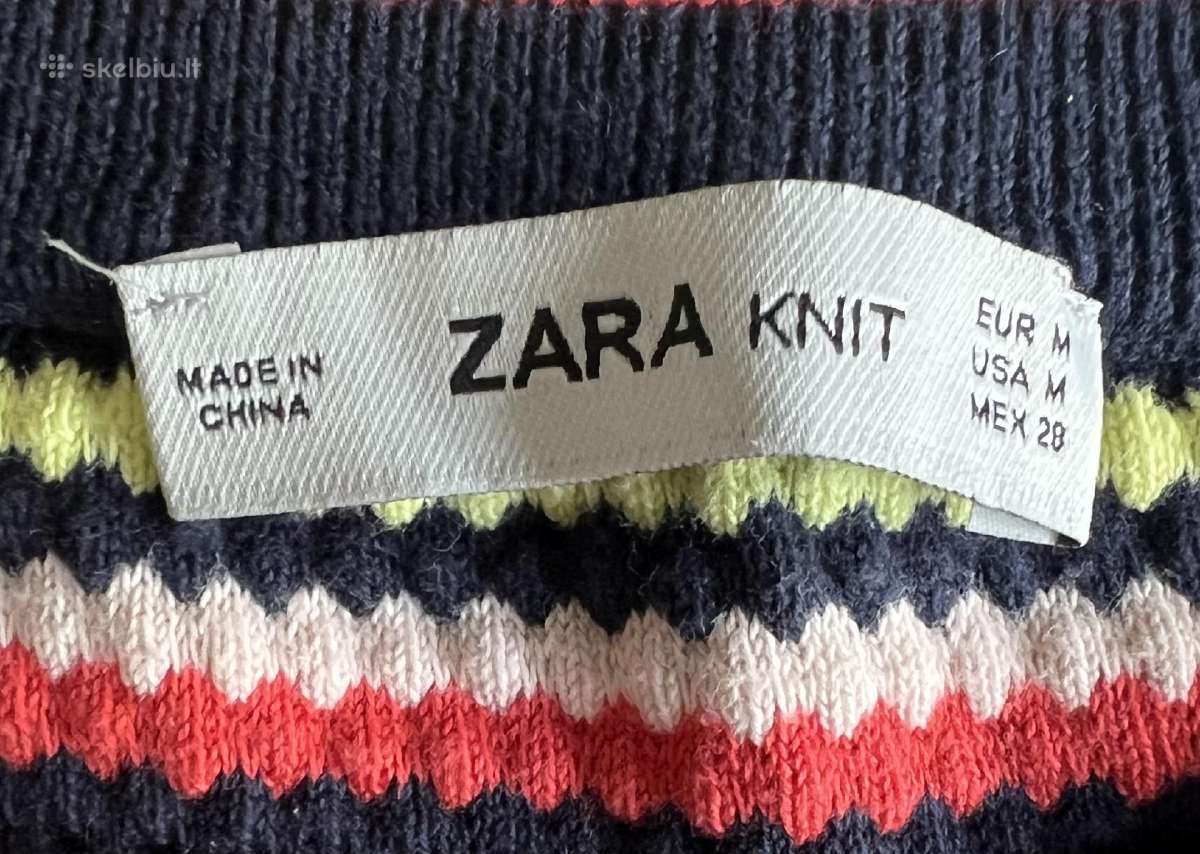 Moteriški marškinėliai “zara knit - nuotraukos Nr. 3