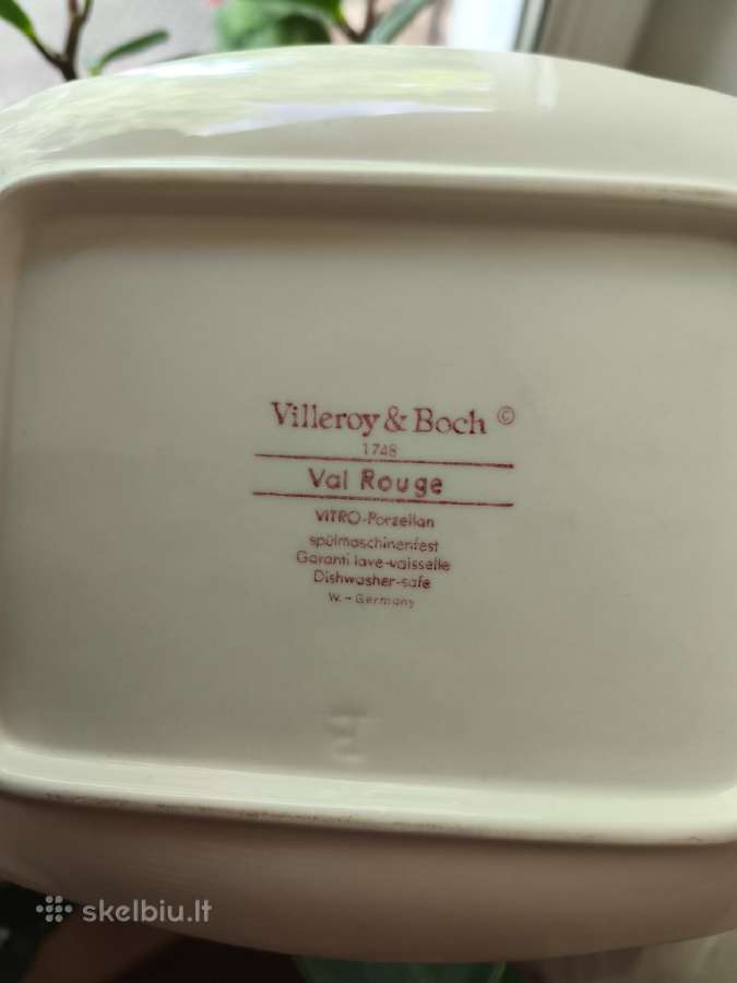 Villeroy & Boch sviestinė - nuotraukos Nr. 4