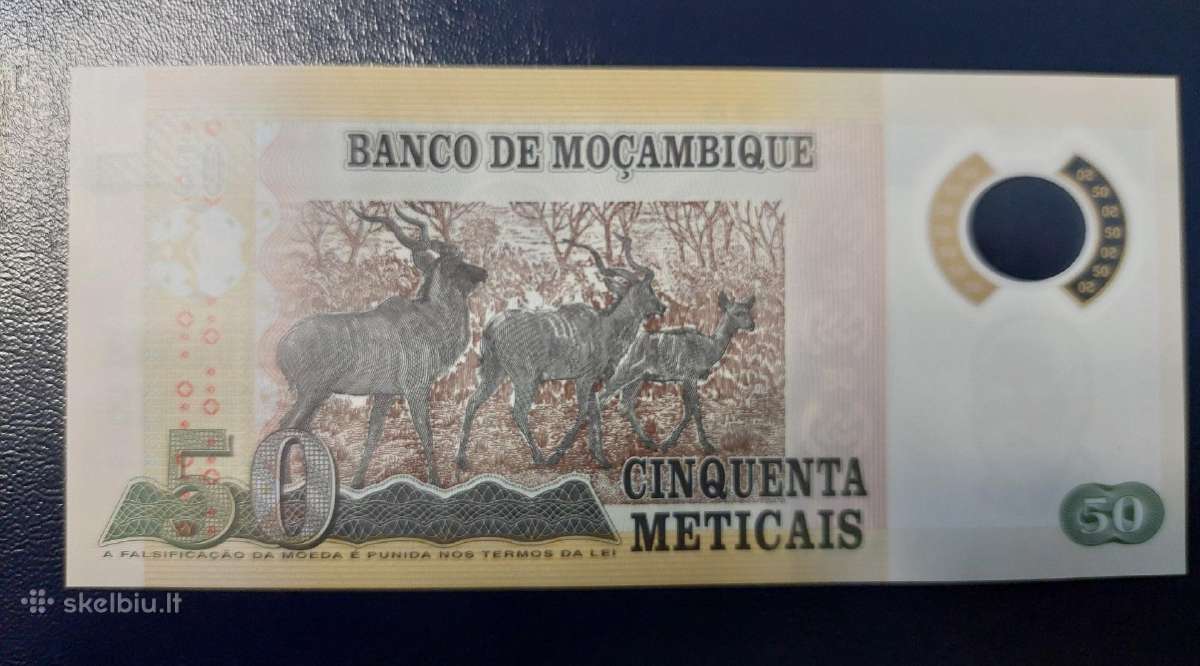Mozambiko monetos ir banknotai - nuotraukos Nr. 4
