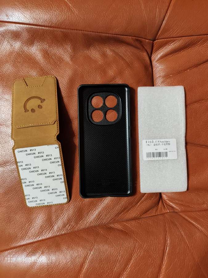 Dirbtinės odos dėklas Xiaomi Redmi Note 14 Pro 5G - nuotraukos Nr. 2