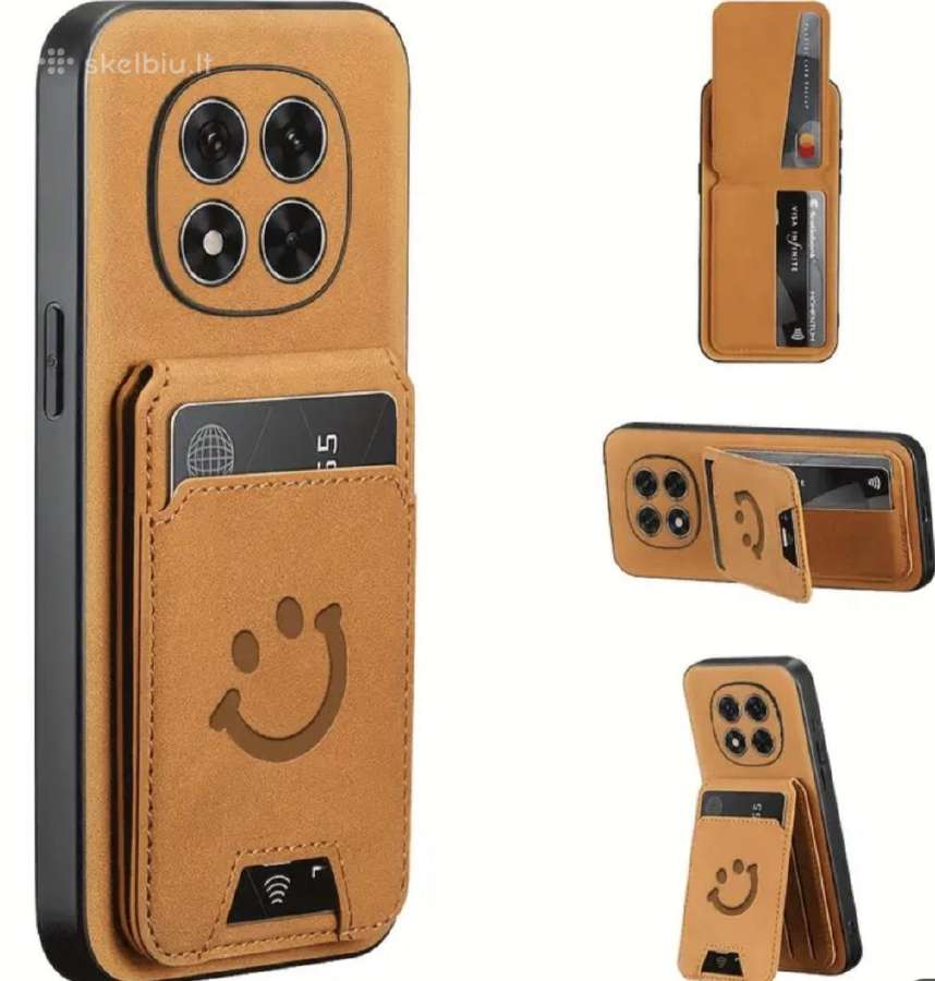 Dirbtinės odos dėklas Xiaomi Redmi Note 14 Pro 5G - nuotraukos Nr. 6
